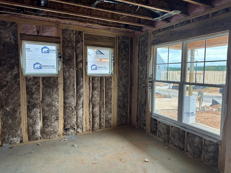 In-progress construction of a new home in The Enclave at Laurelbrook, Sherrills Ford, NC (Image 5).