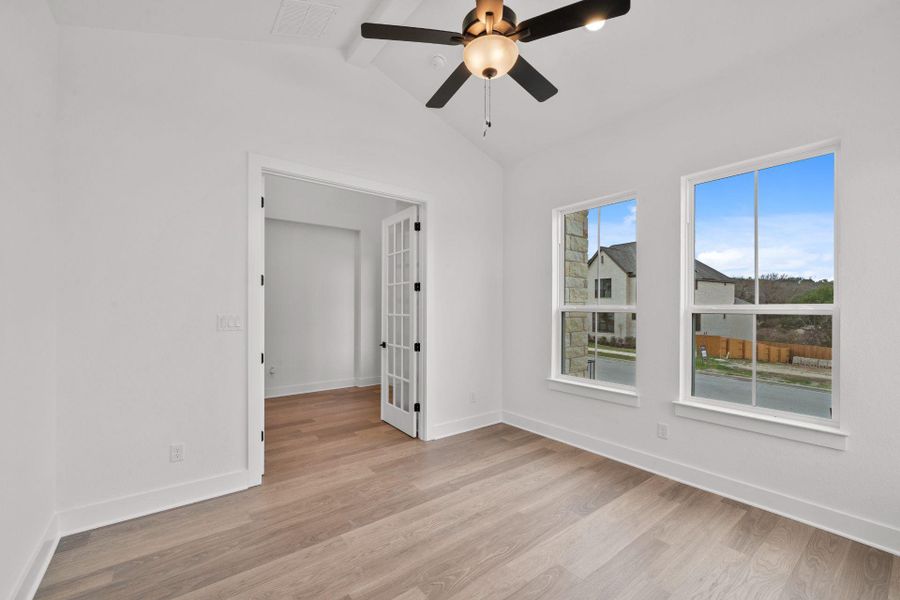 Study at Front of Home