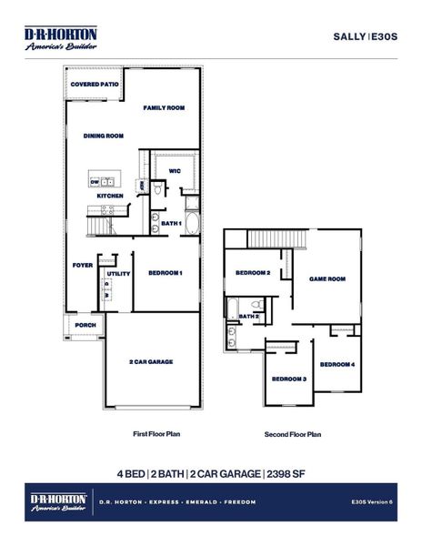 2D floor plan layout of this home in Cypress Green, Hockley, TX (Image 2). 2D floor plan layout of this home in Cypress Green, Hockley, TX (Image 2).