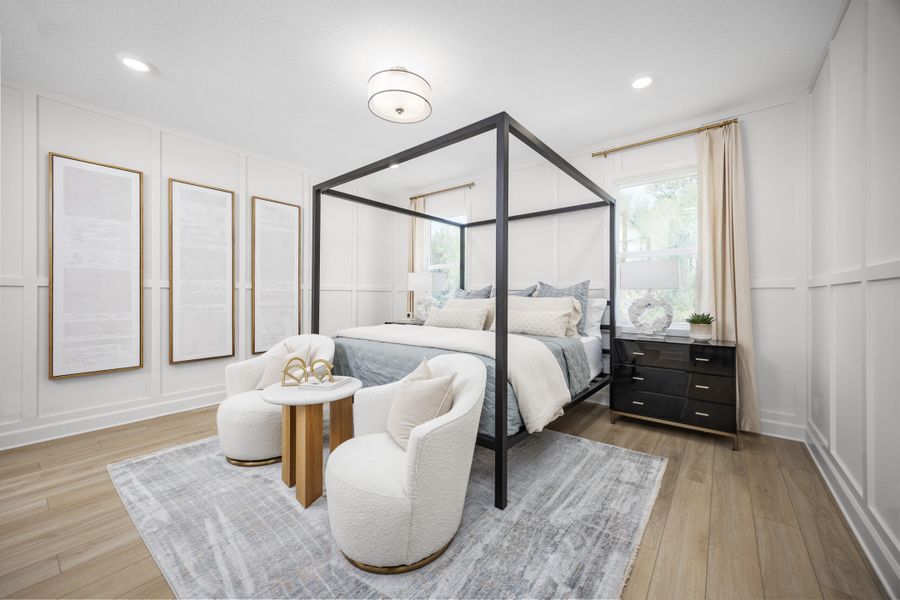 Representative furnished interior of a home built from the Exbury by Landsea Homes in Trinity Gardens, Deland (Image 10).