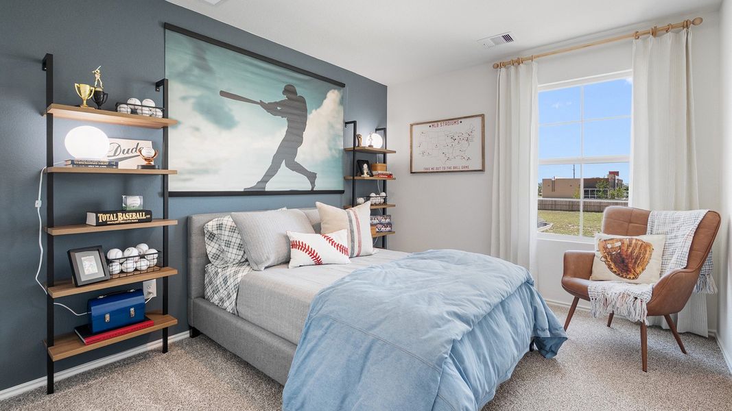 Representative furnished interior of a home built from the The Kendall by D.R. Horton in Talavera, Kyle (Image 35). Representative furnished interior of a home built from the The Kendall by D.R. Horton in Talavera, Kyle (Image 35).