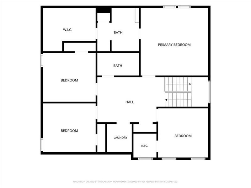 2D floor plan layout of this home in Ellington Farms, Statham, GA (Image 5). 2D floor plan layout of this home in Ellington Farms, Statham, GA (Image 5).
