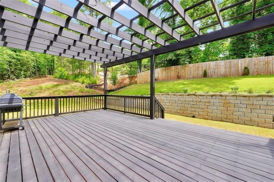 Exterior details and patio area of a home in , Atlanta (Image 3).