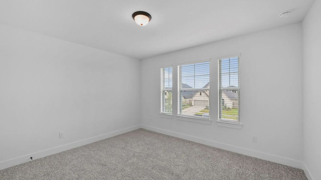 Representative unfurnished interior of a home built from the Shenandoah by Chesmar Homes in Berry Creek Highlands, Georgetown (Image 30). Representative unfurnished interior of a home built from the Shenandoah by Chesmar Homes in Berry Creek Highlands, Georgetown (Image 30).