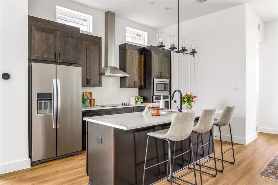 Furnished interior view inside a new home in , Farmers Branch (Image 19). Furnished interior view inside a new home in , Farmers Branch (Image 19).