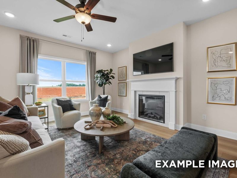 Representative furnished interior of a home built from the The Laurel M by Davidson Homes LLC in Mercer Meadows, Royse City (Image 16).