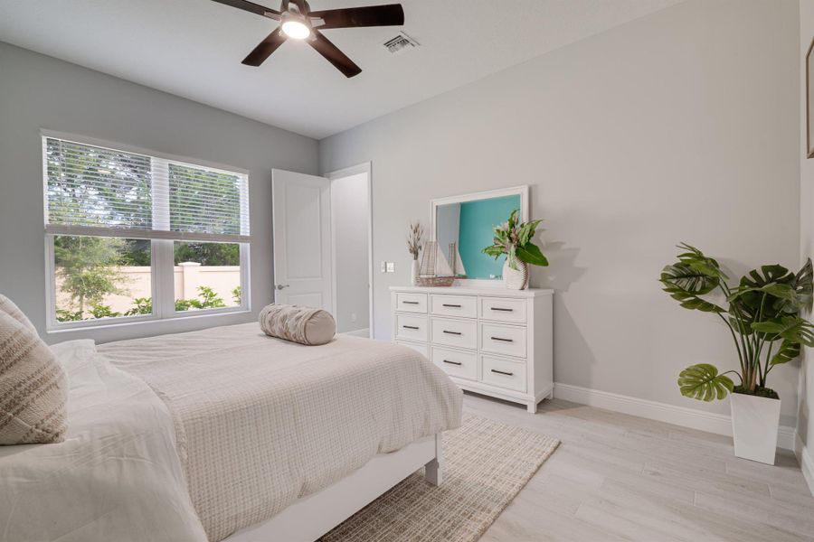 Furnished interior view inside a new home in , Vero Beach (Image 11). Furnished interior view inside a new home in , Vero Beach (Image 11).