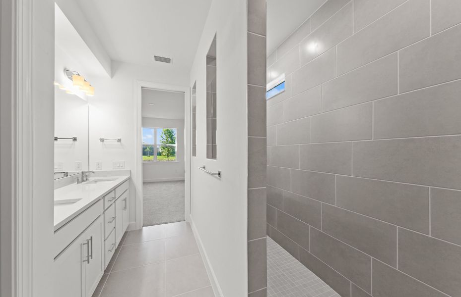 Furnished interior view inside a new home in TerraWalk at Babcock Ranch, Alva (Image 7). Furnished interior view inside a new home in TerraWalk at Babcock Ranch, Alva (Image 7).