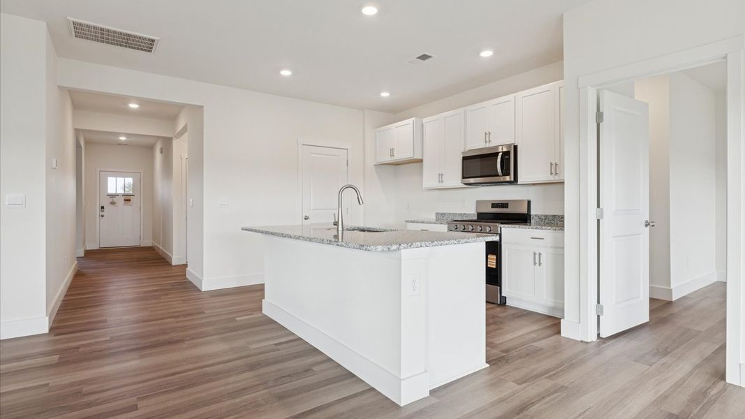 Furnished interior view inside a new home in Millstone Village, Morristown (Image 5). Furnished interior view inside a new home in Millstone Village, Morristown (Image 5).
