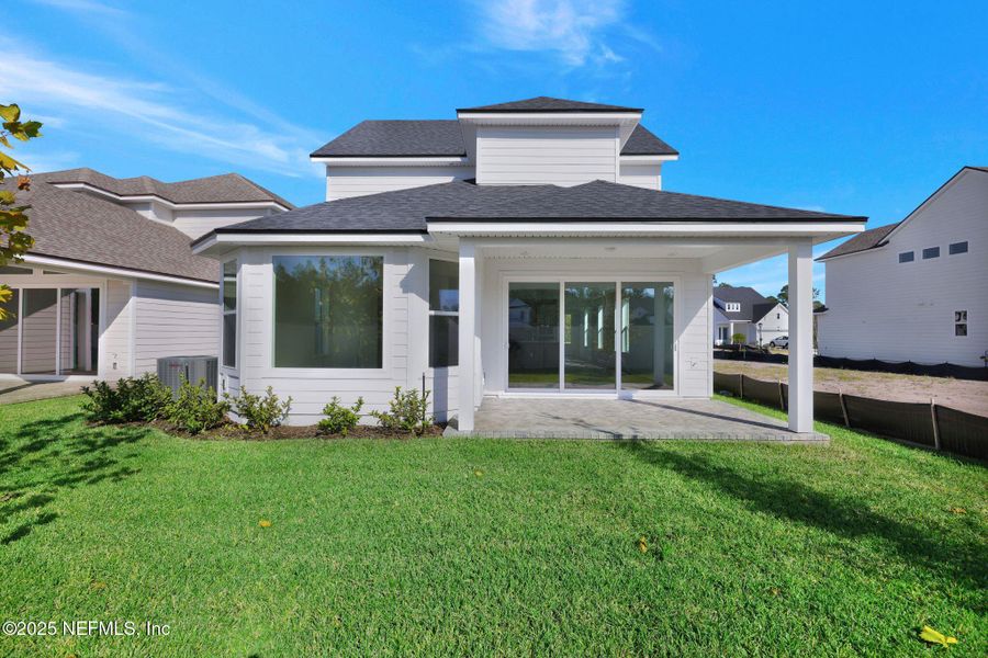 Exterior details and patio area of a home in Seabrook Village at Seabrook, Ponte Vedra (Image 24).