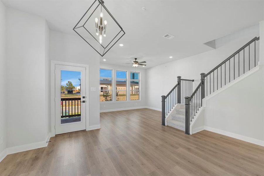 Spacious, unfurnished interior of a new home in Hillside at Las Colinas, Irving (Image 34). Spacious, unfurnished interior of a new home in Hillside at Las Colinas, Irving (Image 34).