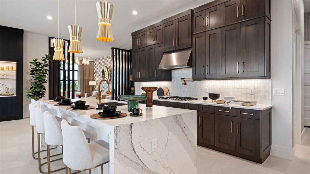 Furnished interior view inside a new home in L'Ambiance at Avenir, Palm Beach Gardens (Image 34).