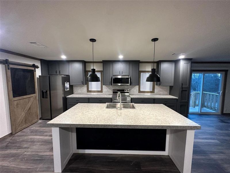 Furnished interior view inside a new home in , Decatur (Image 5).