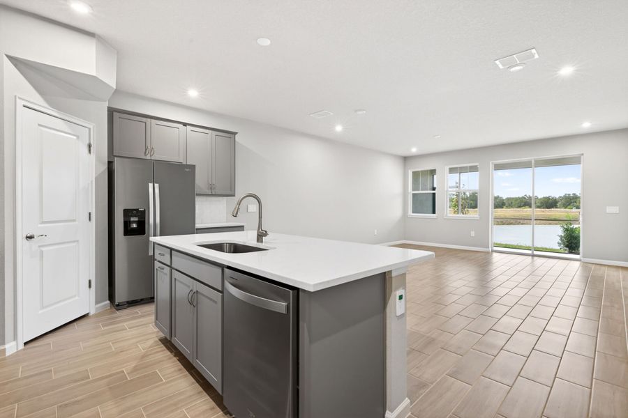 Furnished interior view inside a new home in Crosswind Ranch, Parrish (Image 5).