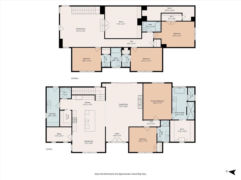 2D floor plan layout of this home in , Tomball, TX (Image 7). 2D floor plan layout of this home in , Tomball, TX (Image 7).
