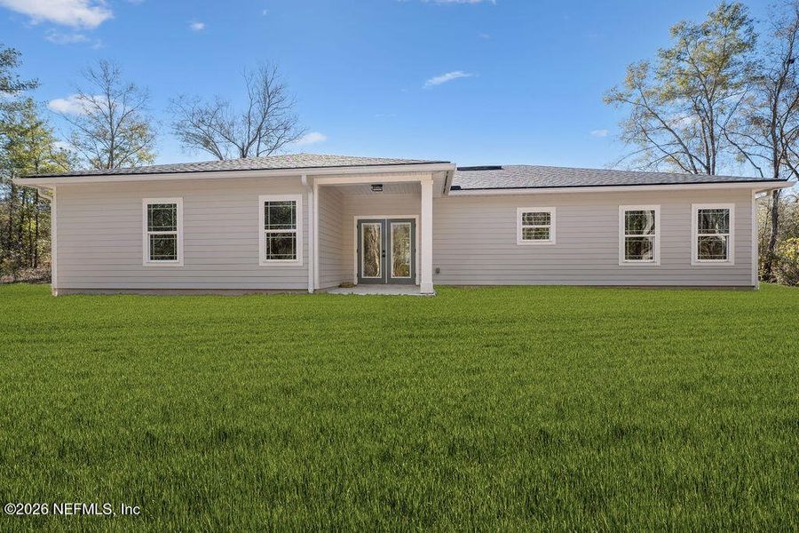 Exterior details and patio area of a home in , Middleburg (Image 20).