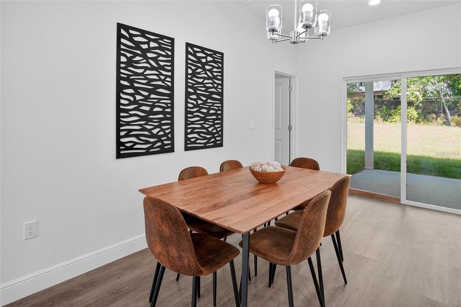 Furnished interior view inside a new home in , Citrus Springs (Image 3).