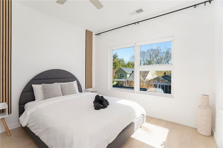 Furnished interior view inside a new home in , Atlanta (Image 13).