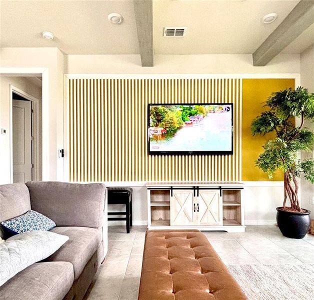 Furnished interior view inside a new home in , St. Cloud (Image 16).