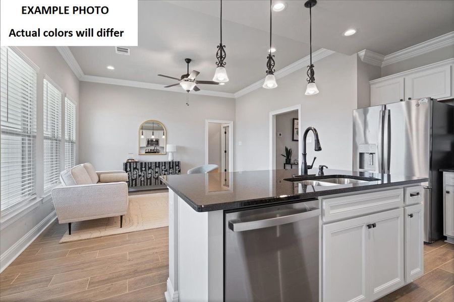 Furnished interior view inside a new home in Eagle Pointe, Pensacola (Image 4).
