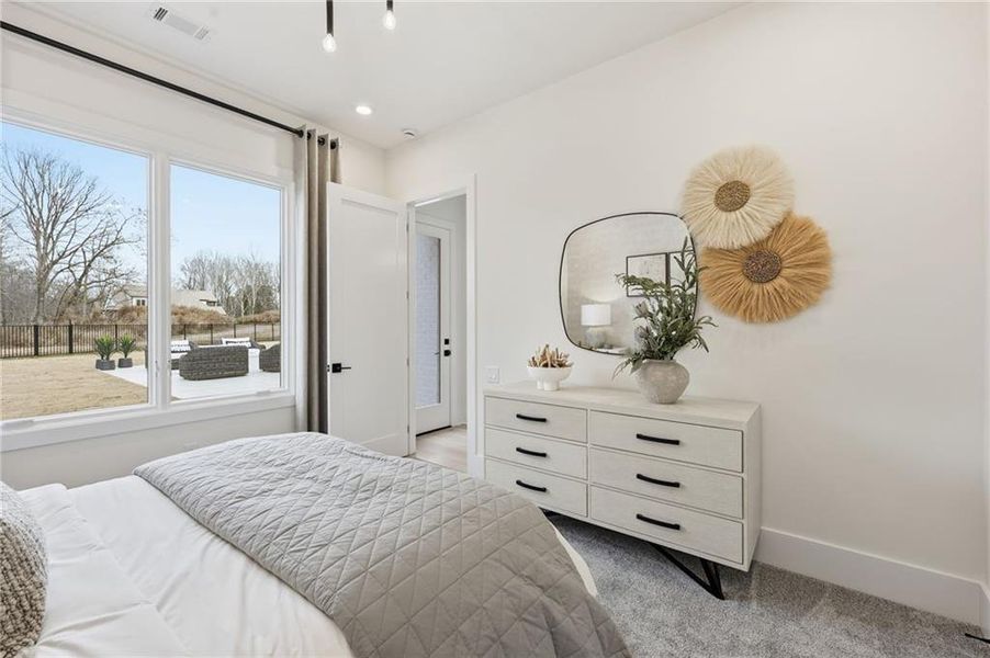 Furnished interior view inside a new home in , Gainesville (Image 10).