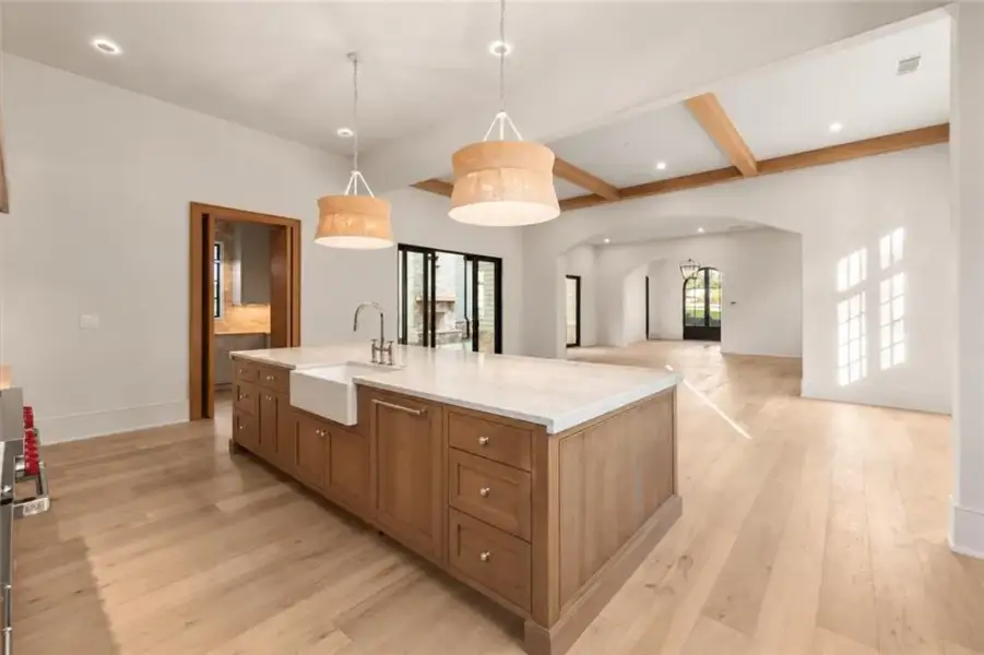 Furnished interior view inside a new home in , Alpharetta (Image 7).