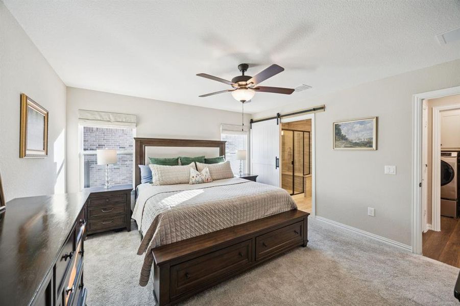 Furnished interior view inside a new home in , McKinney (Image 8).