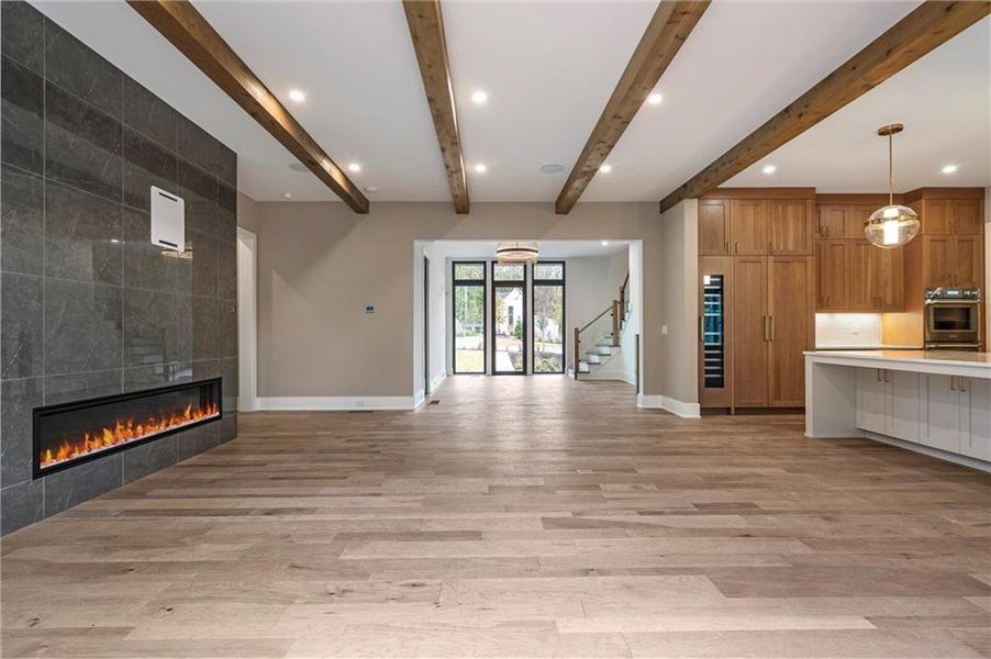 Spacious, unfurnished interior of a new home in Aster, Roswell (Image 11). Spacious, unfurnished interior of a new home in Aster, Roswell (Image 11).