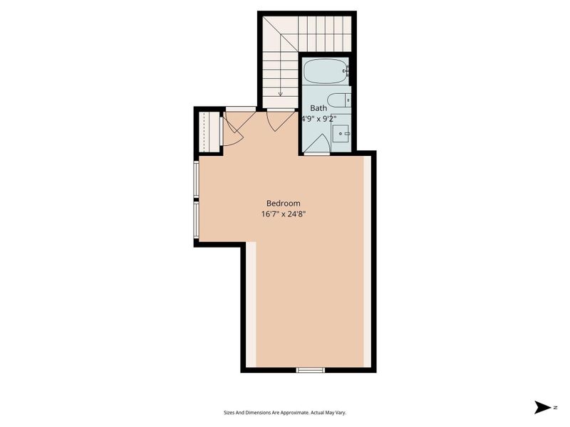 2D floor plan layout of this home in , Montgomery, TX (Image 5).
