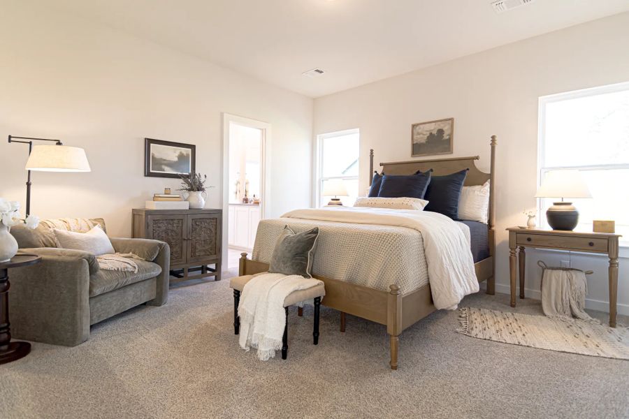 Representative furnished interior of a home built from the Silvermist by Stonehollow Homes in Heritage Grove, Blue Ridge (Image 8). Representative furnished interior of a home built from the Silvermist by Stonehollow Homes in Heritage Grove, Blue Ridge (Image 8).