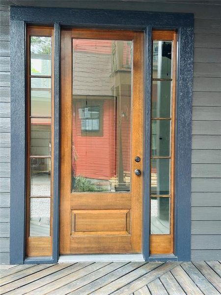 Exterior details and patio area of a home in , Gainesville (Image 4).