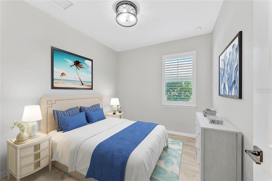 Furnished interior view inside a new home in BeachWalk by Manasota Key, Englewood (Image 4). Furnished interior view inside a new home in BeachWalk by Manasota Key, Englewood (Image 4).