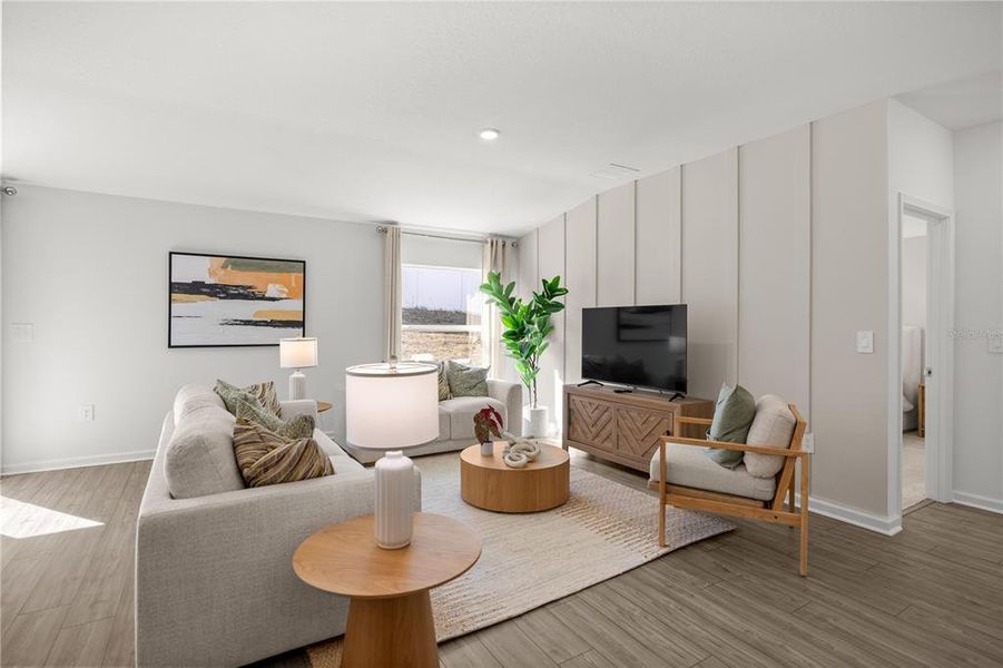 Furnished interior view inside a new home in Marion Oaks, Ocala (Image 6).