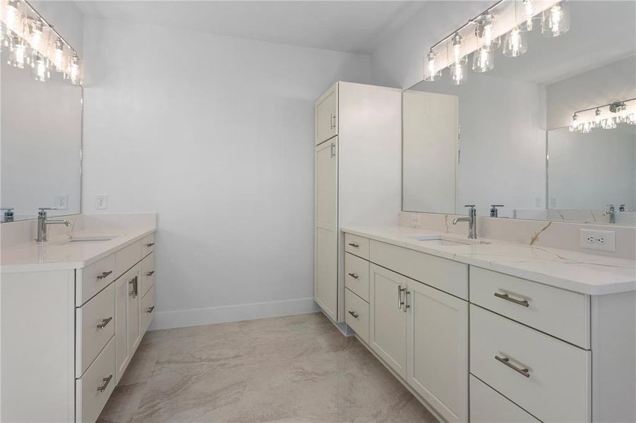 Furnished interior view inside a new home in , Tampa (Image 11).