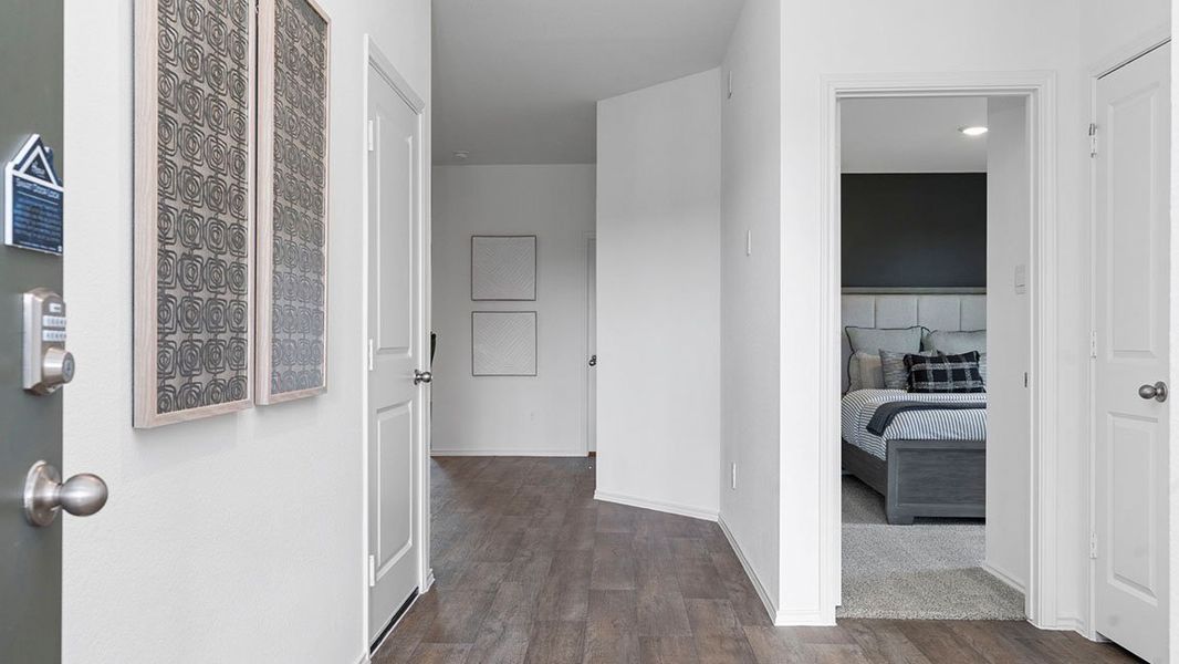 Furnished interior view inside a new home in Tamarron, Fulshear (Image 23).