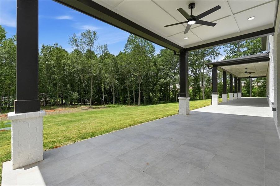 Exterior details and patio area of a home in , Buford (Image 3). Exterior details and patio area of a home in , Buford (Image 3).