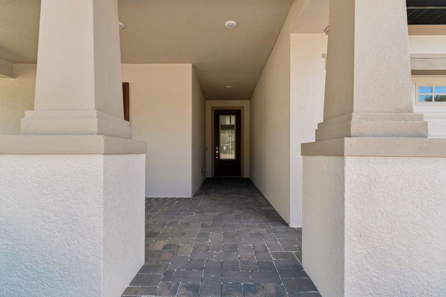 Exterior details and patio area of a home in Southern Hills Plantation, Brooksville (Image 3).