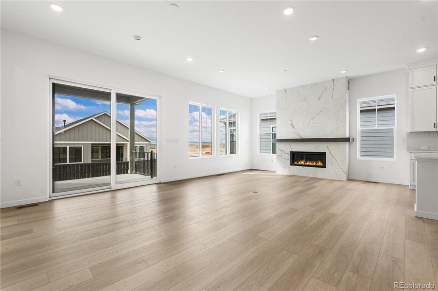 Spacious, unfurnished interior of a new home in Horizon at Solstice, Littleton (Image 24).