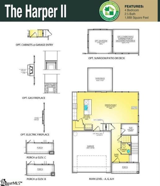 2D floor plan layout of this home in Shiloh Trail, Wellford, SC (Image 2). 2D floor plan layout of this home in Shiloh Trail, Wellford, SC (Image 2).
