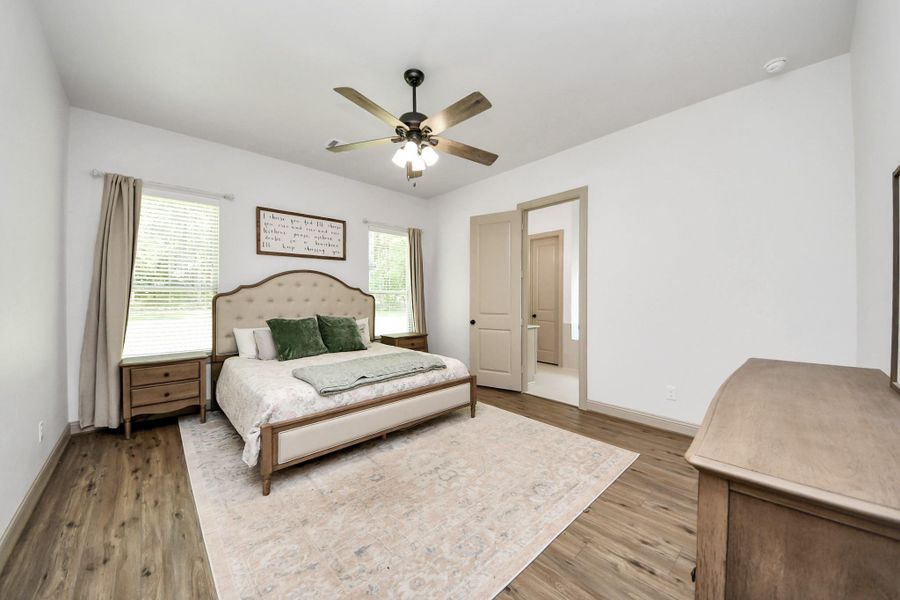 Furnished interior view inside a new home in , Magnolia (Image 13).