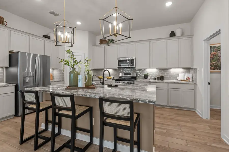 Furnished interior view inside a new home in The Crossvine – Garden Homes, Schertz (Image 10). Furnished interior view inside a new home in The Crossvine – Garden Homes, Schertz (Image 10).