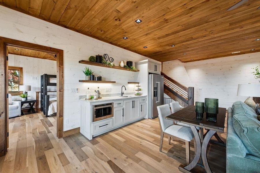 Furnished interior view inside a new home in , Blue Ridge (Image 42).