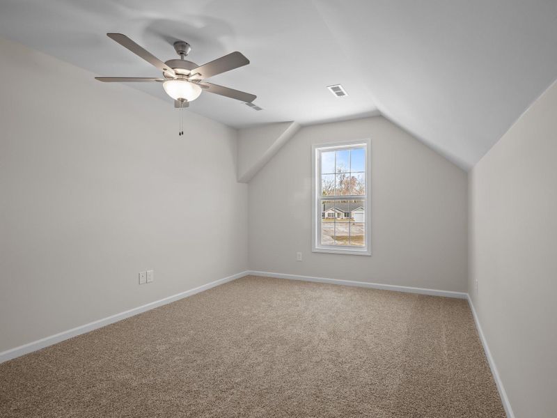 Representative unfurnished interior of a home built from the Pamlico A by JC Jackson Homes,LLC in Heritage Pointe, Newport (Image 16).