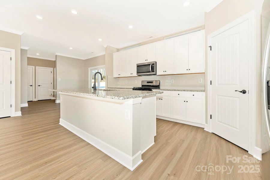 Furnished interior view inside a new home in , Winston-Salem (Image 11).