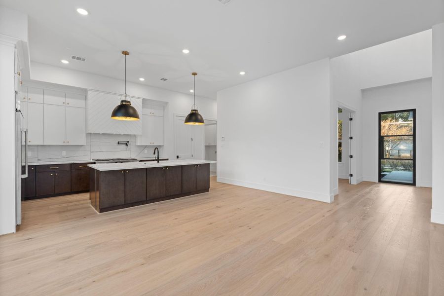 Furnished interior view inside a new home in , Houston (Image 11).