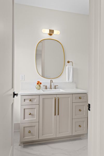 Furnished interior view inside a new home in , Charleston (Image 61).