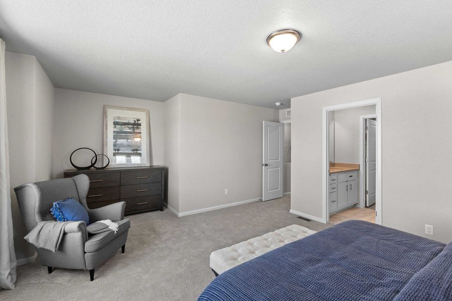 Furnished interior view inside a new home in Green Valley Ranch, Aurora (Image 14).