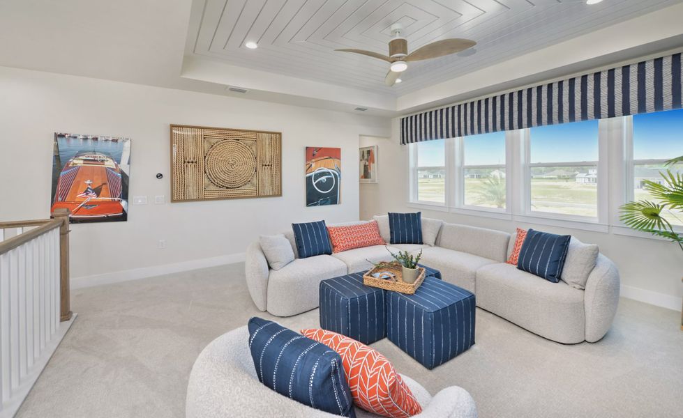 Furnished interior view inside a new home in Oakmont, Gainesville (Image 35).