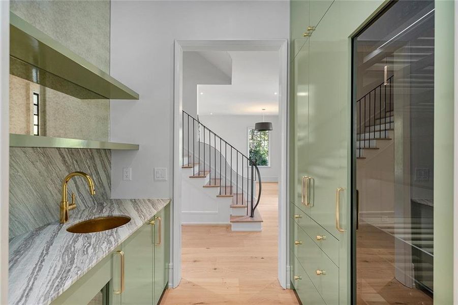 Furnished interior view inside a new home in , Atlanta (Image 8).