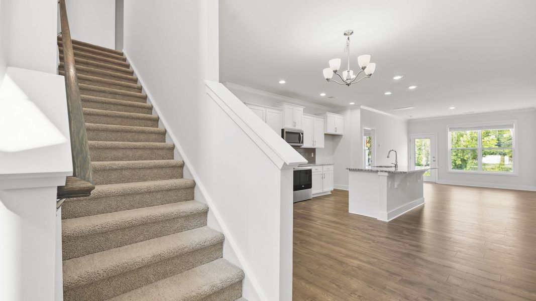 Spacious, unfurnished interior of a new home in Pleasant Grove, Weaverville (Image 12).